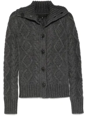 Allegra Sweater in Dark Grey Melange