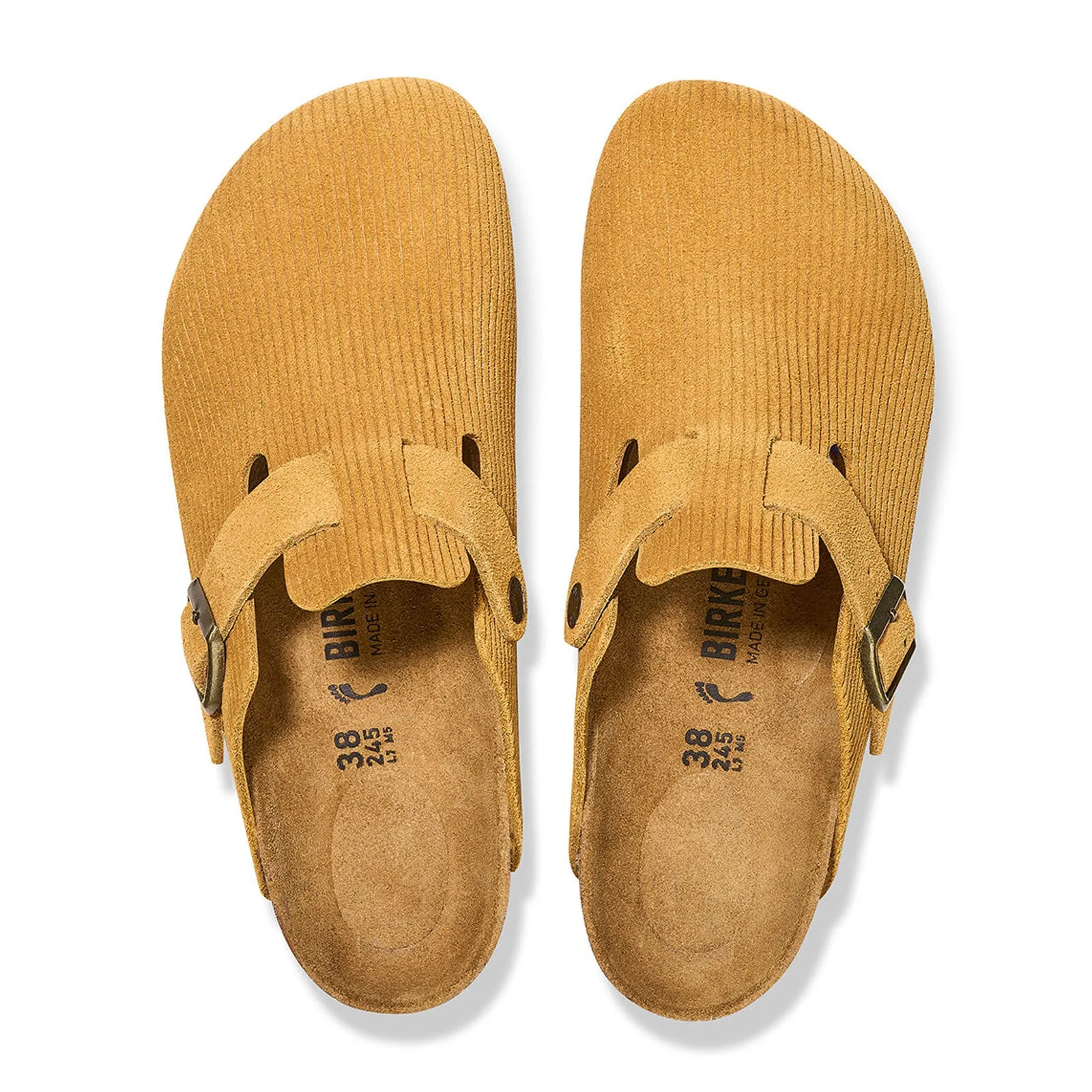 Birkenstock Boston Narrow Clog (Women) - Corduroy Cork Brown