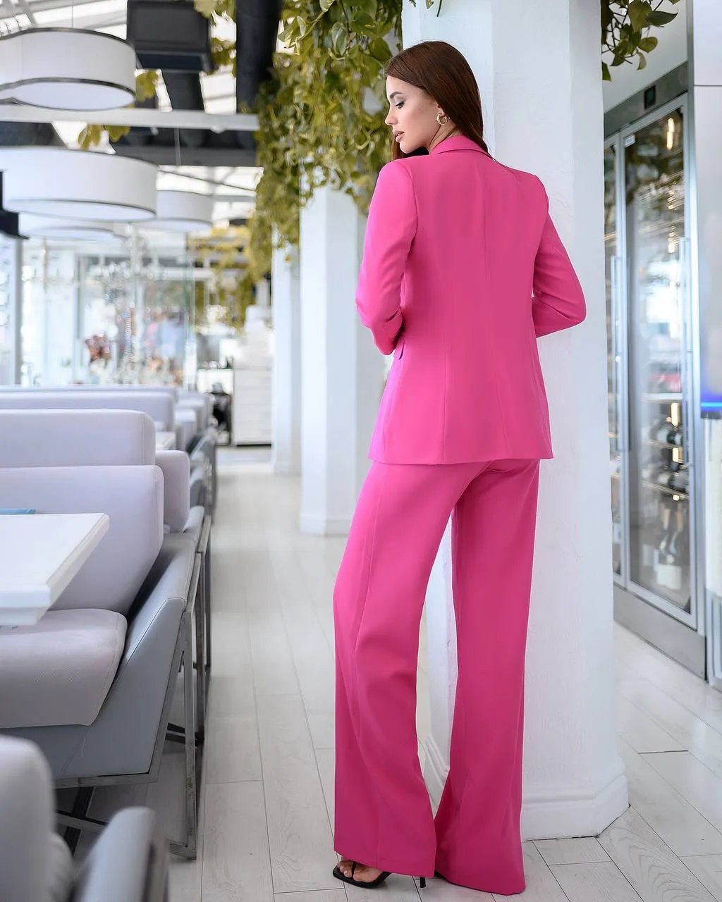 Crimson Double Breasted Suit 3-Piece