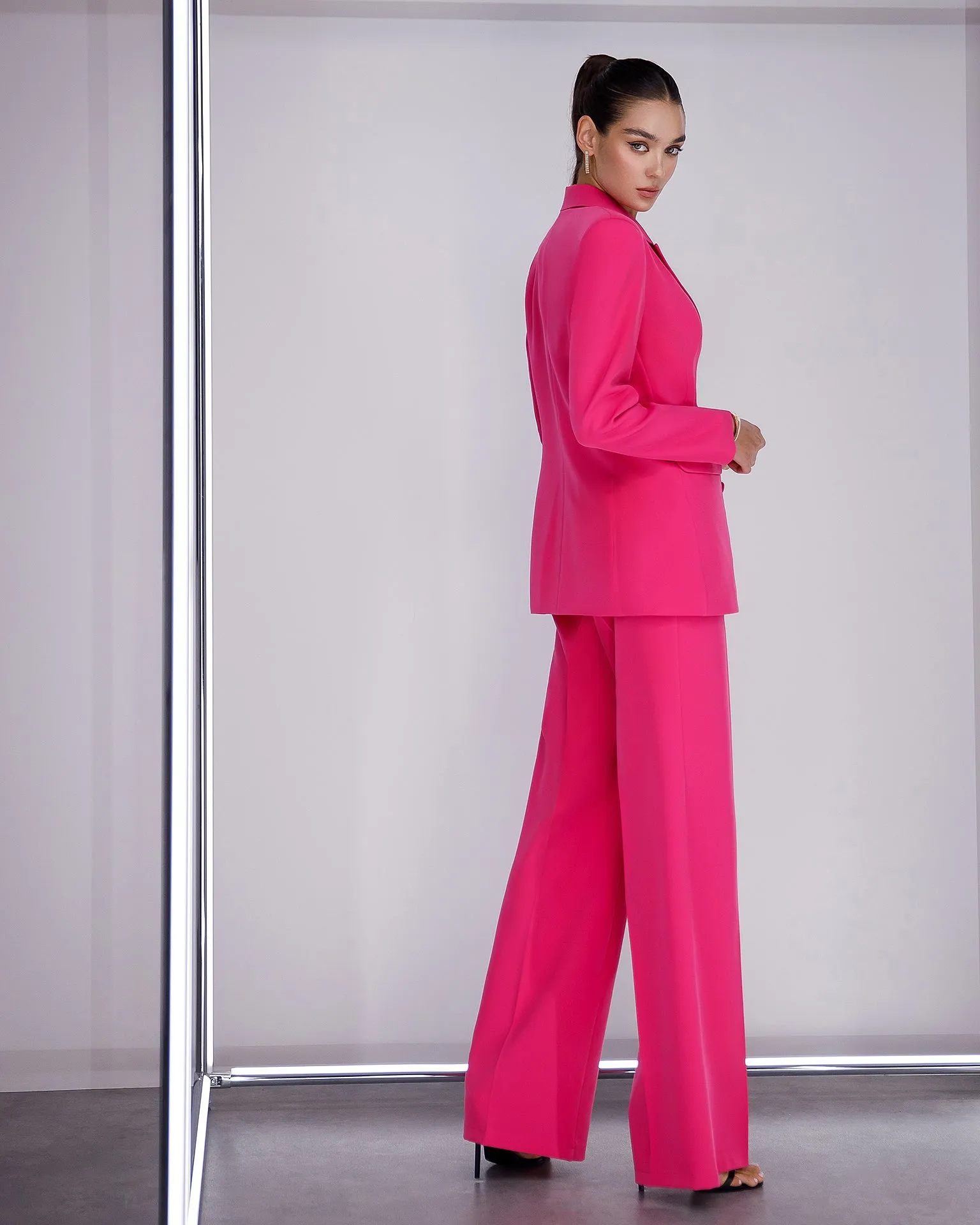 Crimson Double Breasted Suit 3-Piece