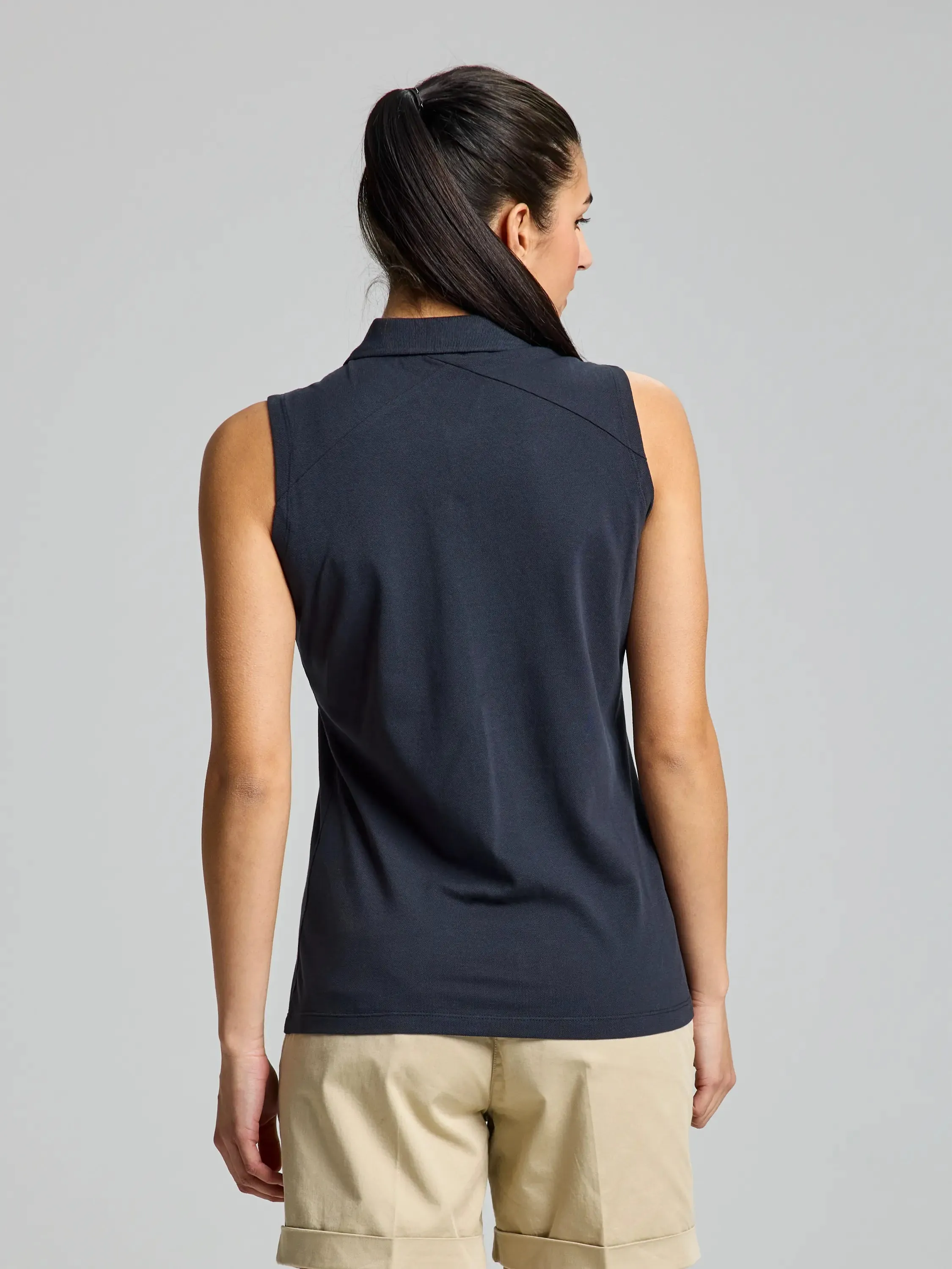 DOCK WOMAN POLO SLEEVELESS