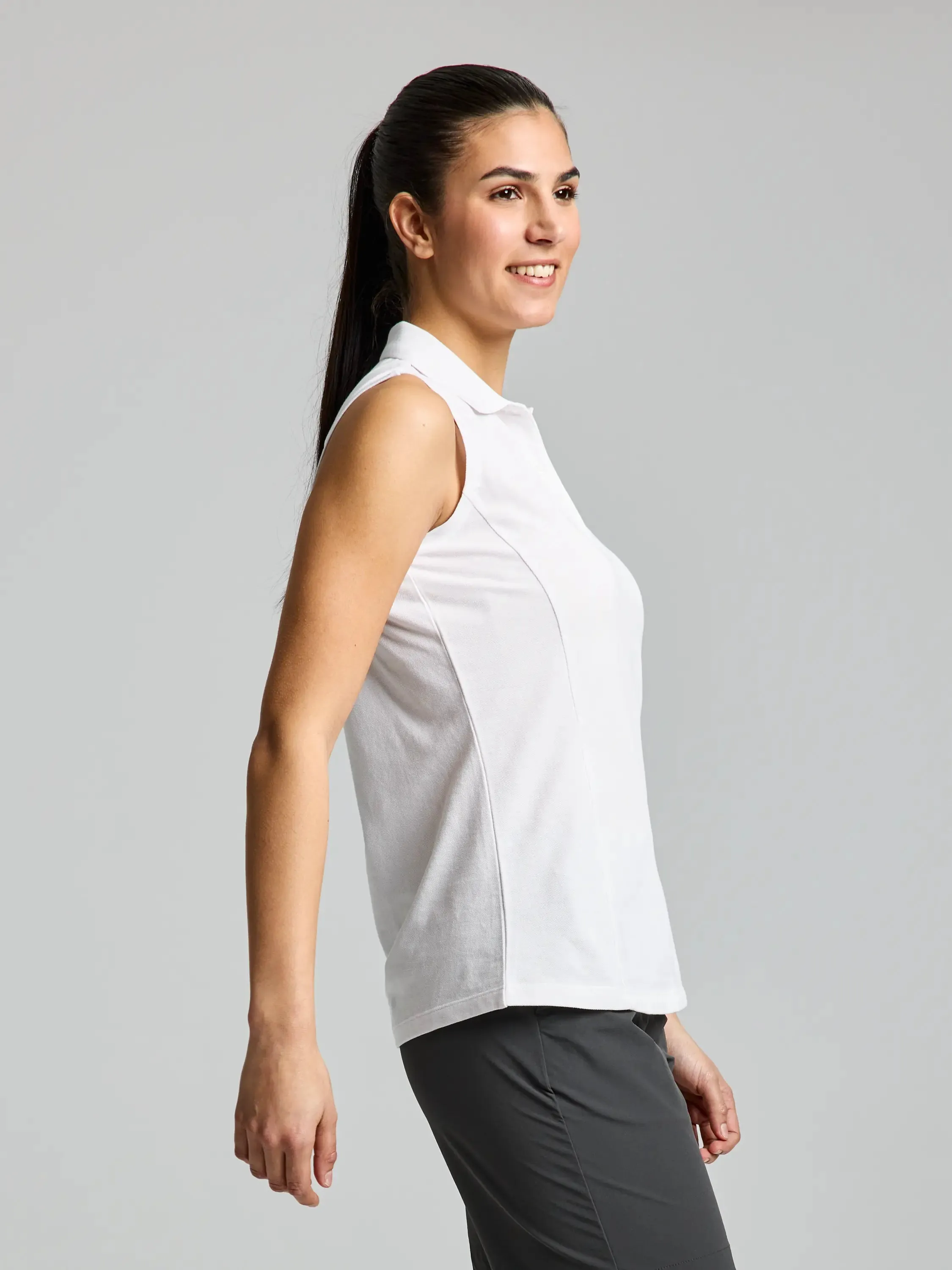 DOCK WOMAN POLO SLEEVELESS