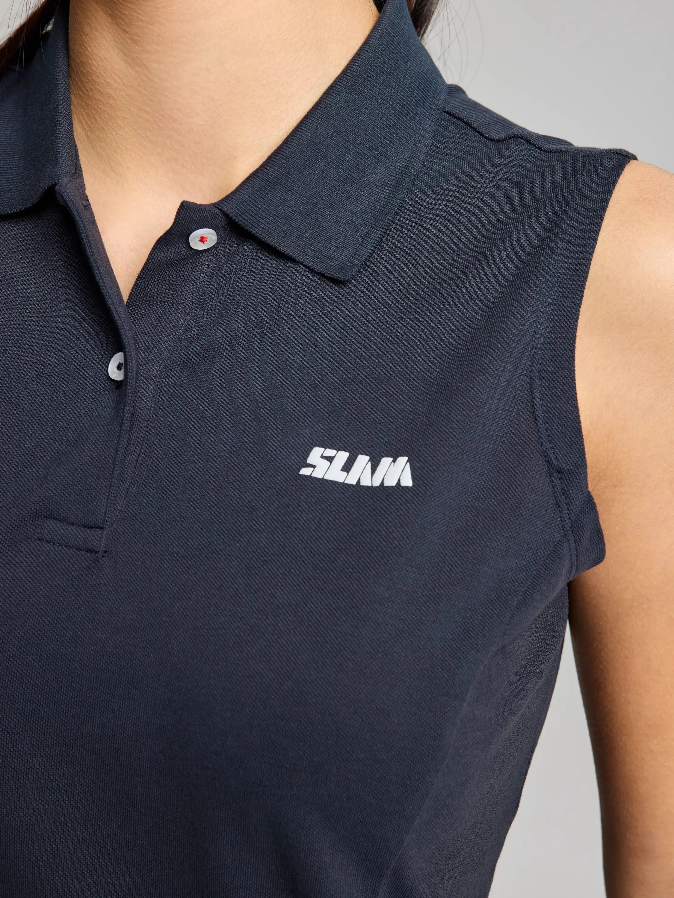 DOCK WOMAN POLO SLEEVELESS