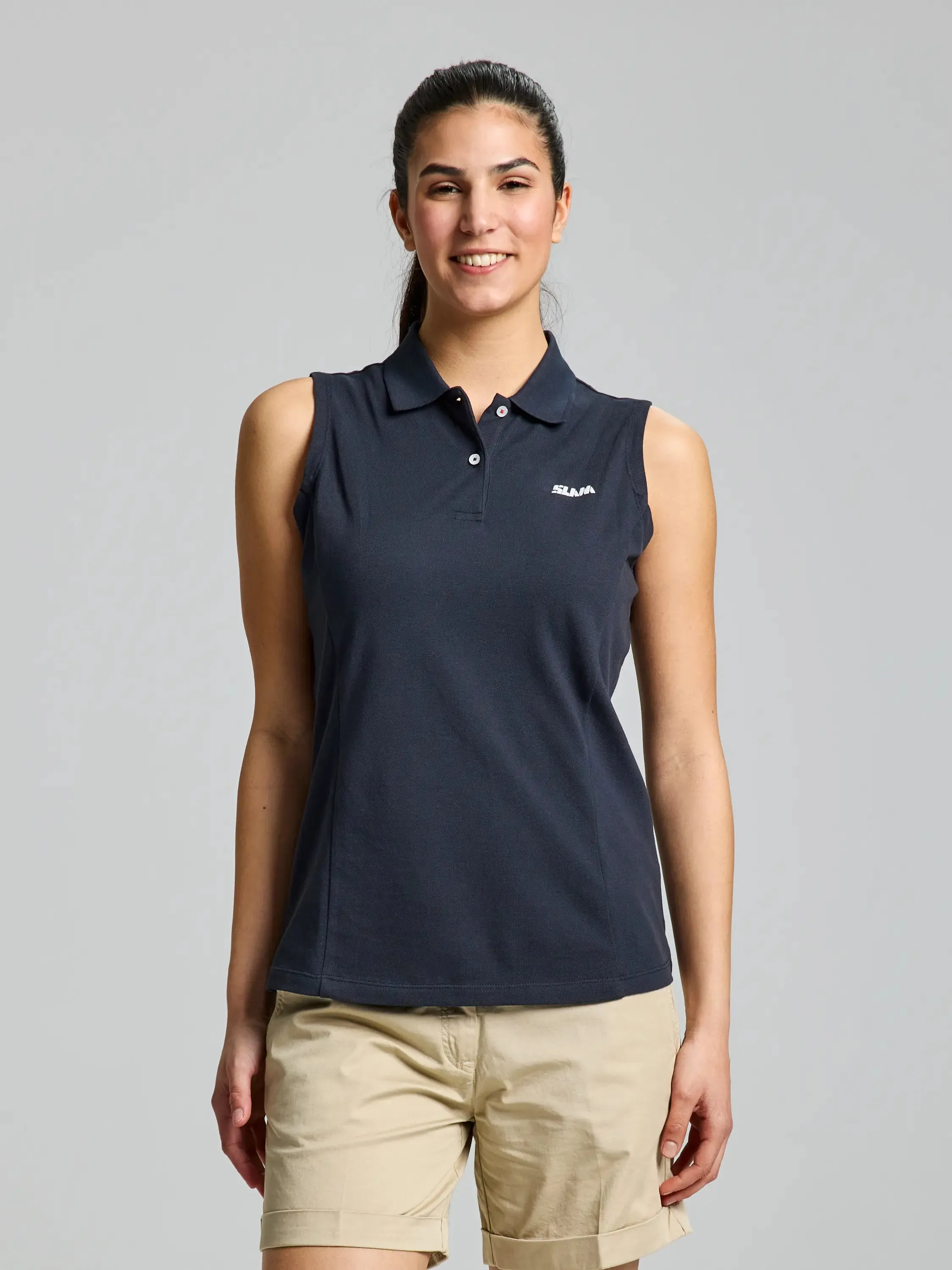 DOCK WOMAN POLO SLEEVELESS