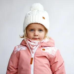 English Floral Ascent Coat in New England Red