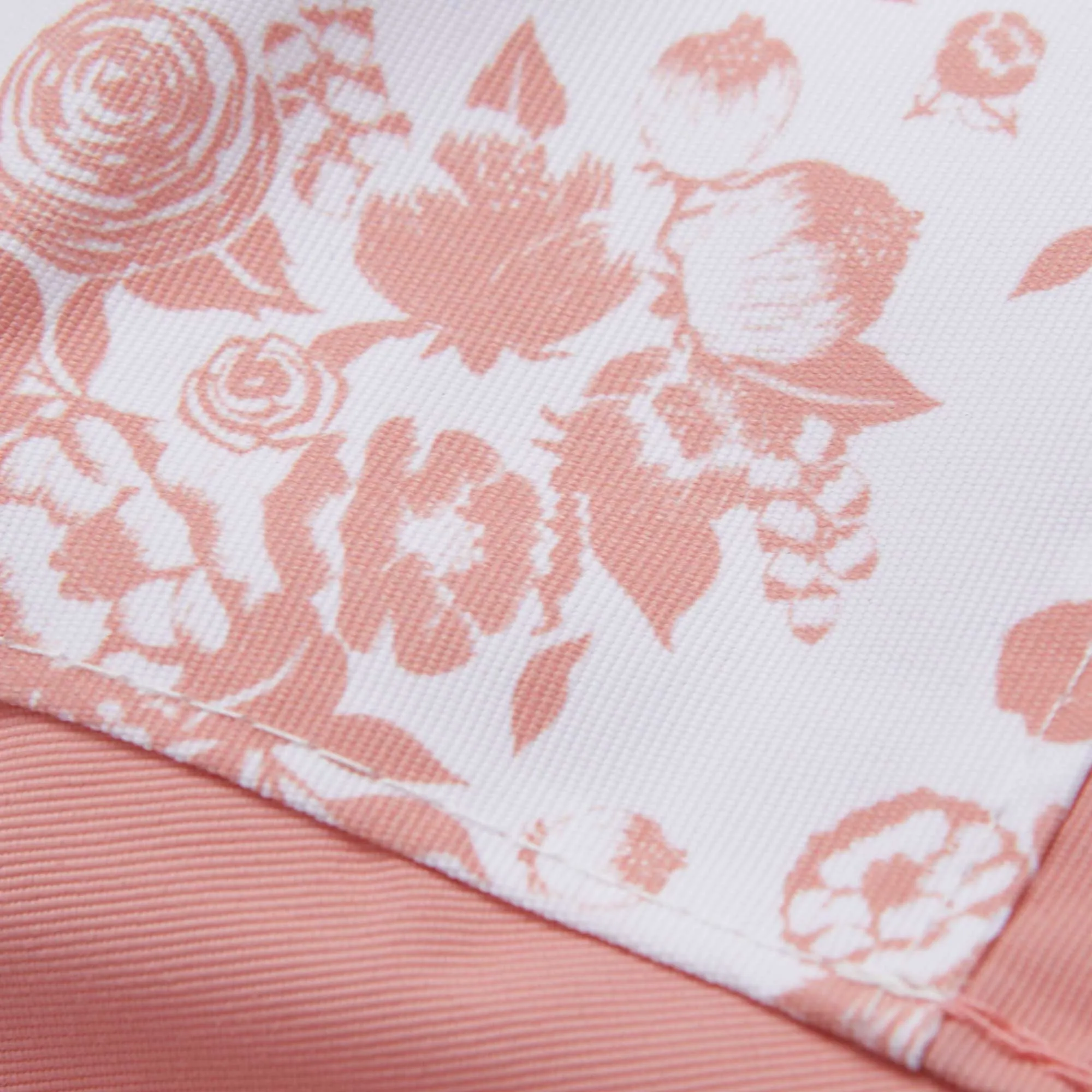 English Floral Ascent Coat in New England Red