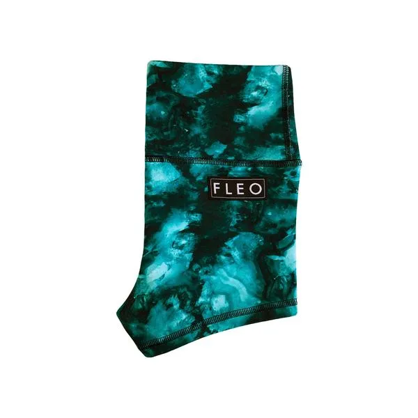 FLEO Turquoise Stone Shorts (High-rise Original)