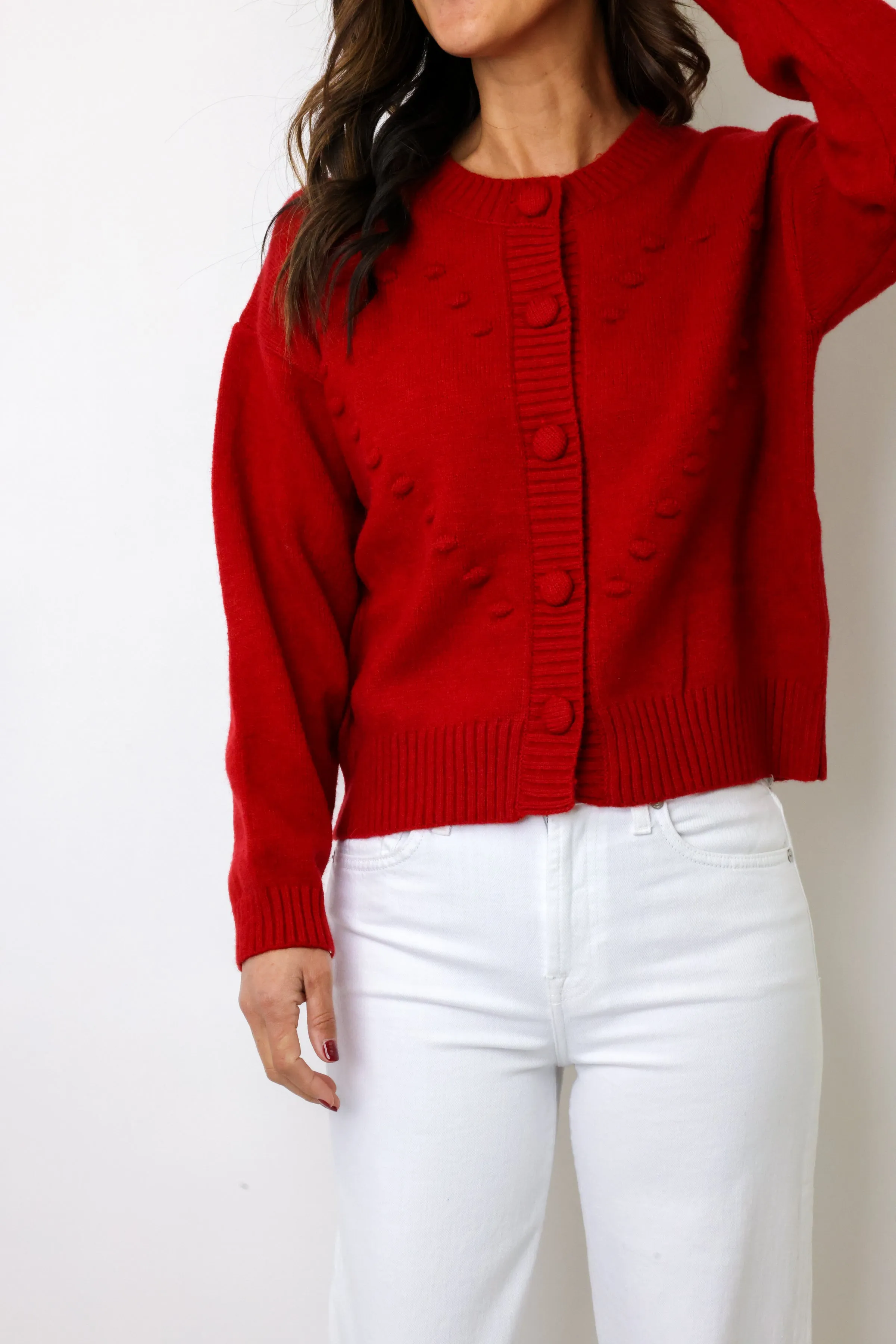 Heart Button Up Cardigan