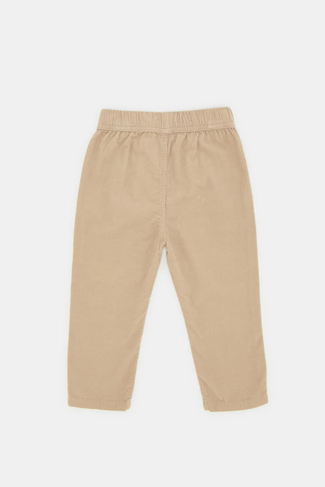 Infant Boys Beige Cord Trouser