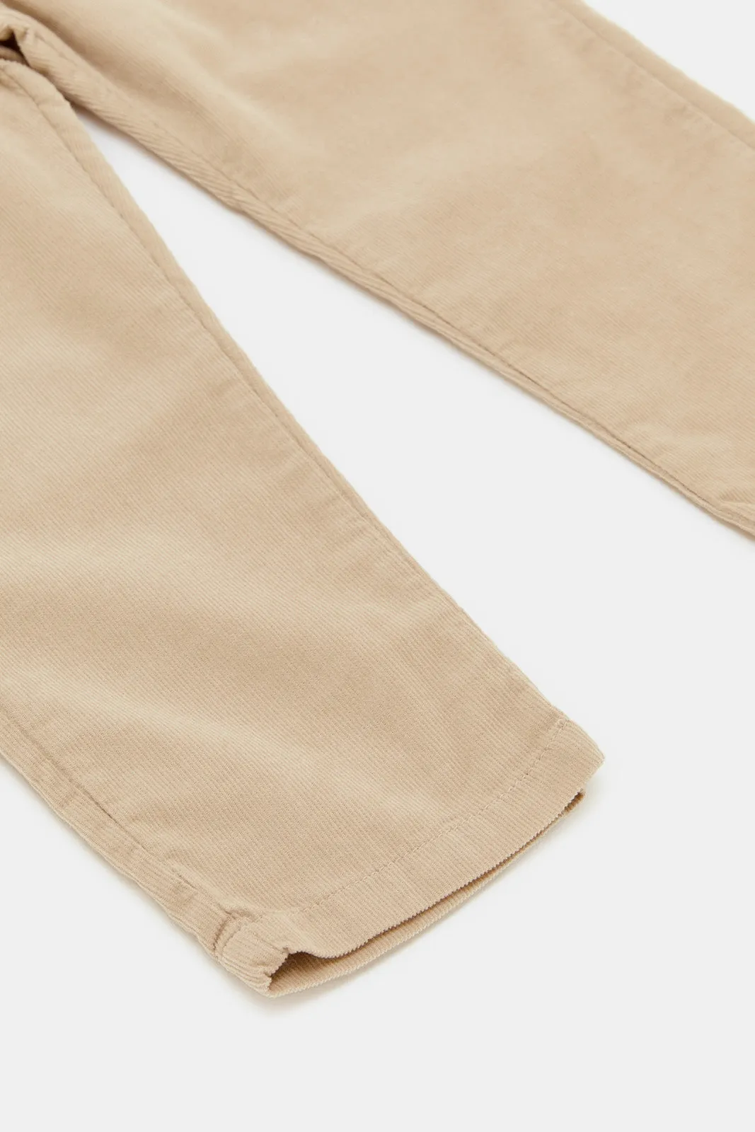Infant Boys Beige Cord Trouser