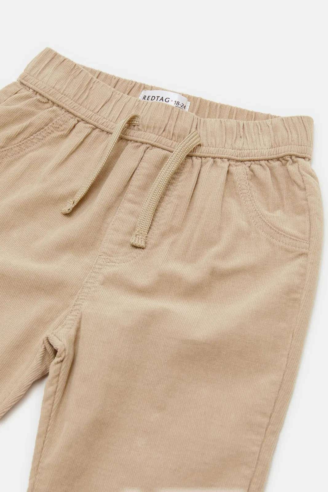 Infant Boys Beige Cord Trouser