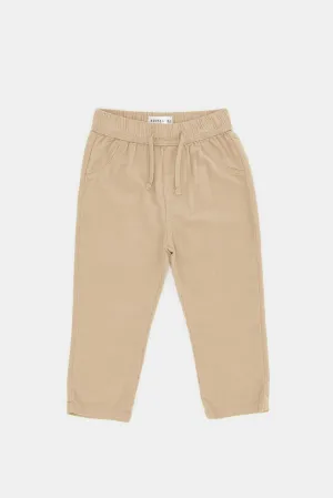 Infant Boys Beige Cord Trouser