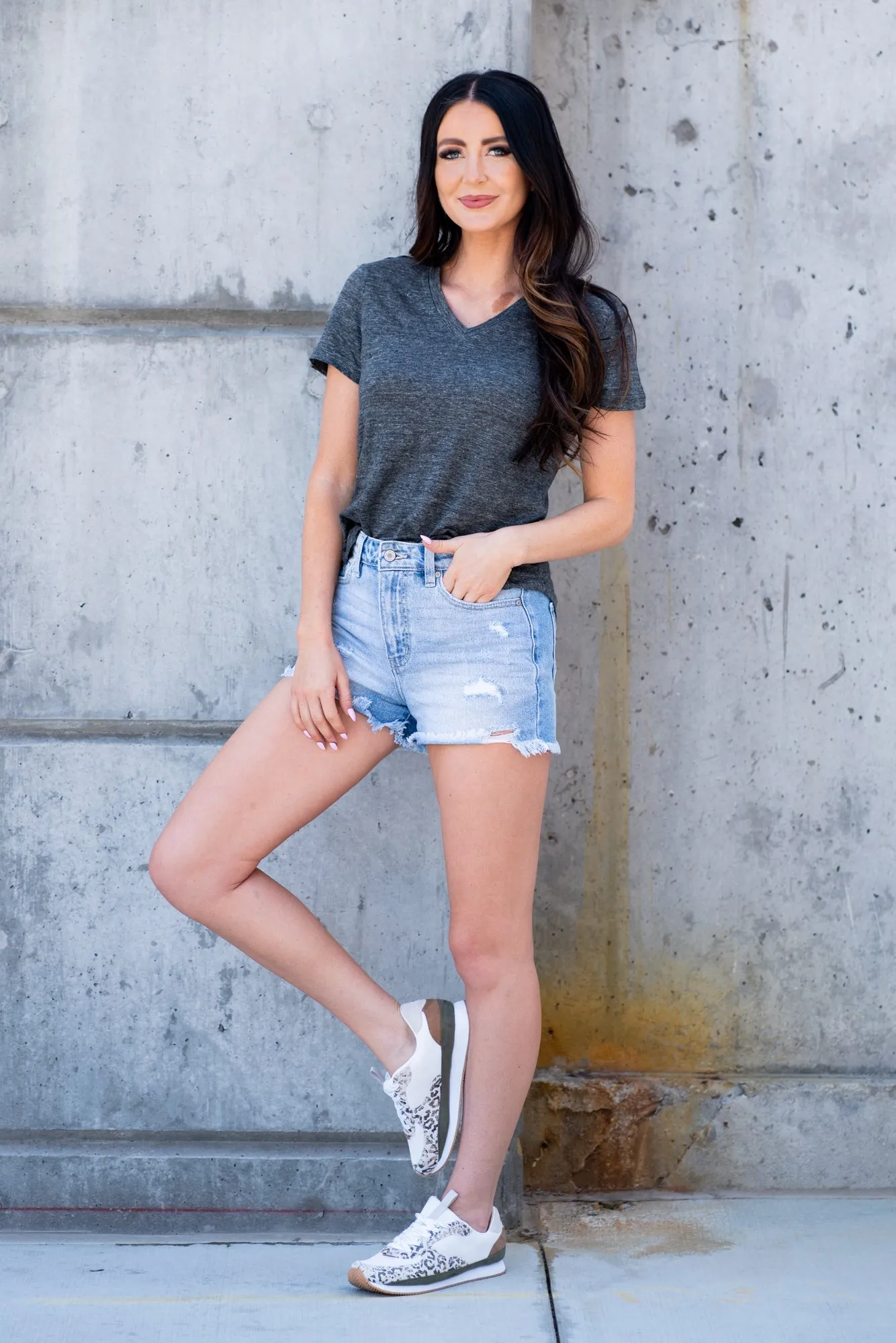 Jennifer High Rise Shorts