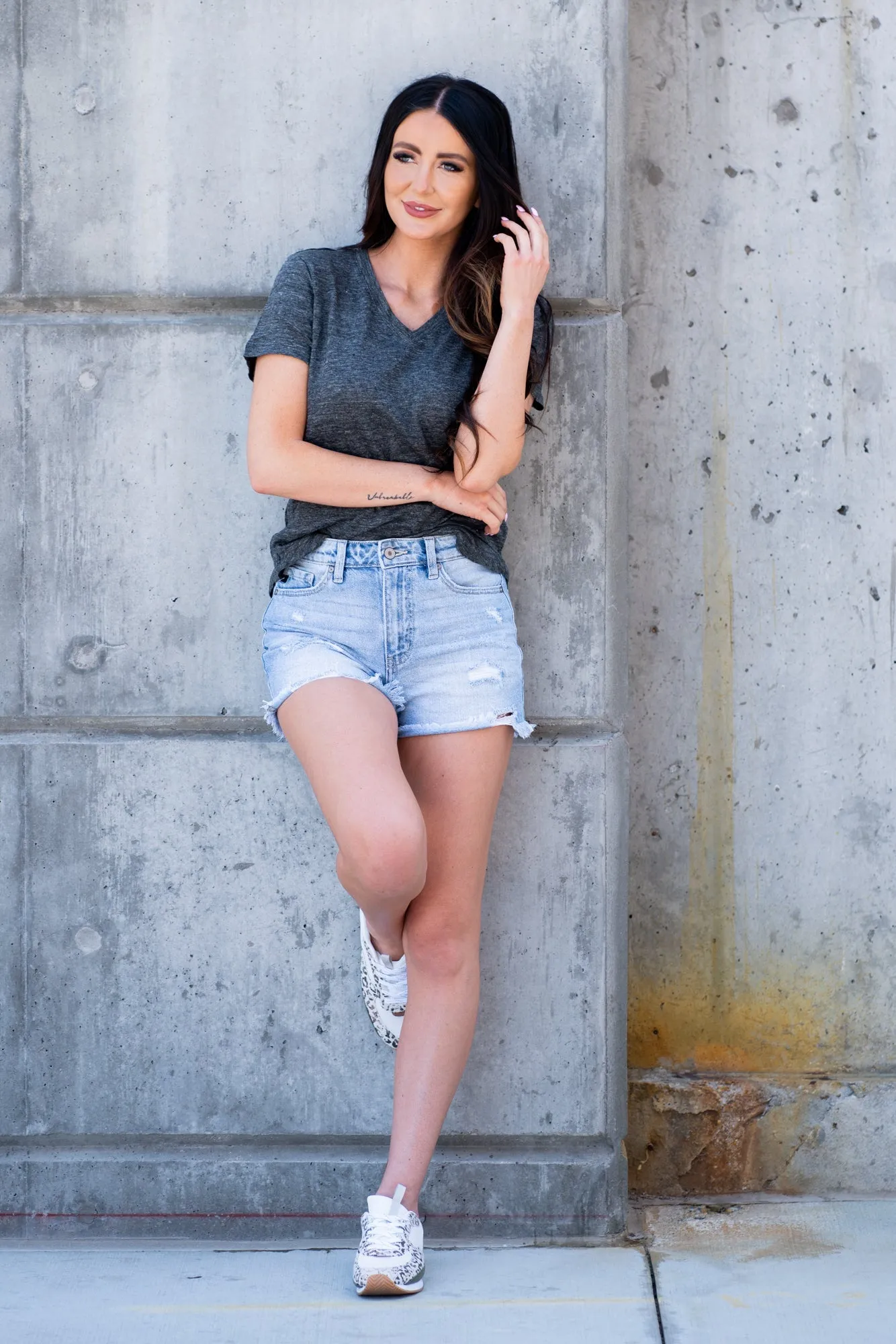 Jennifer High Rise Shorts