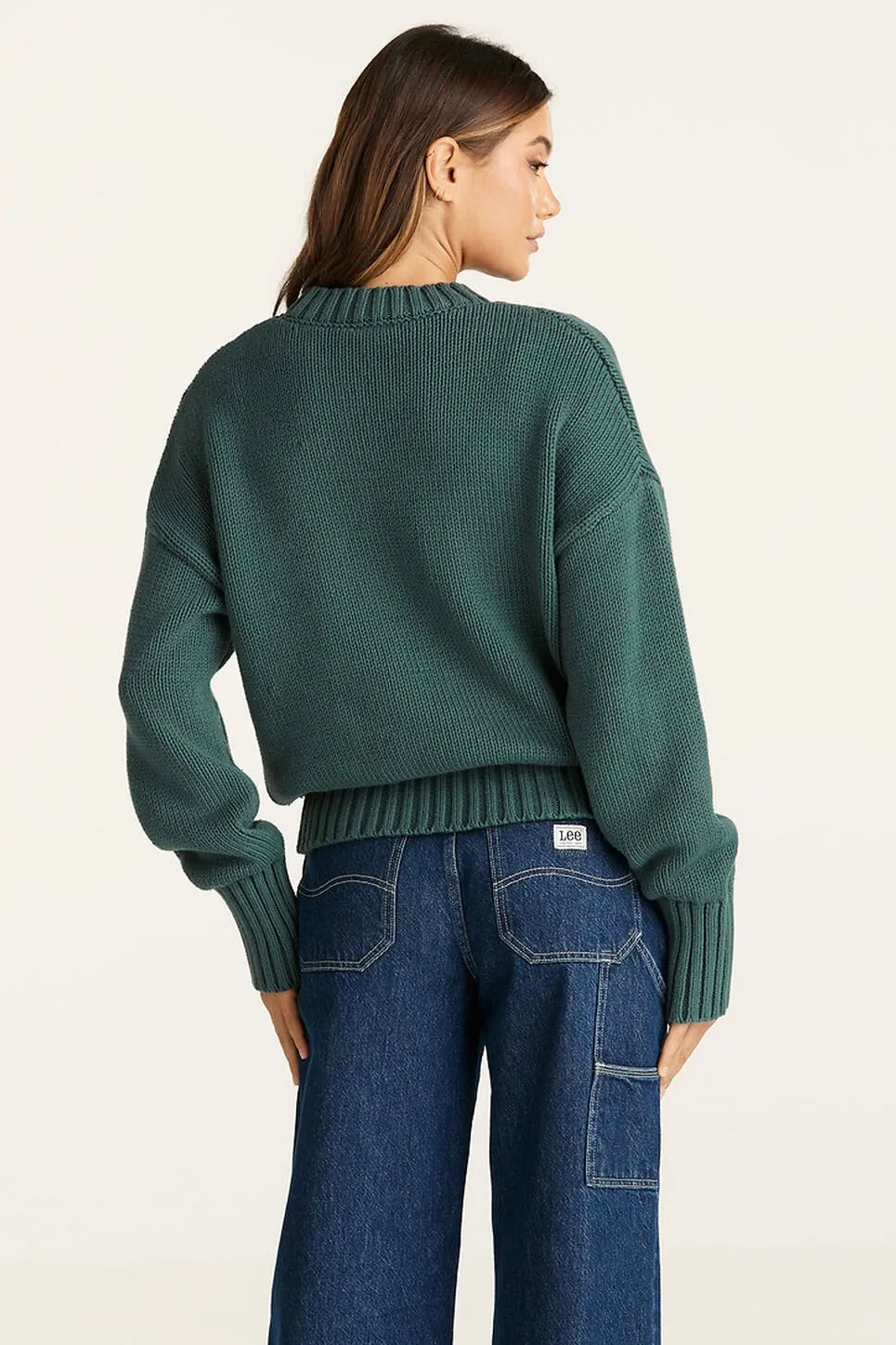 Maya Forest Knit Sweater