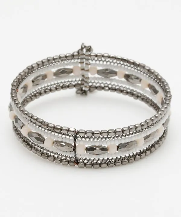 Metal Beaded Bangle