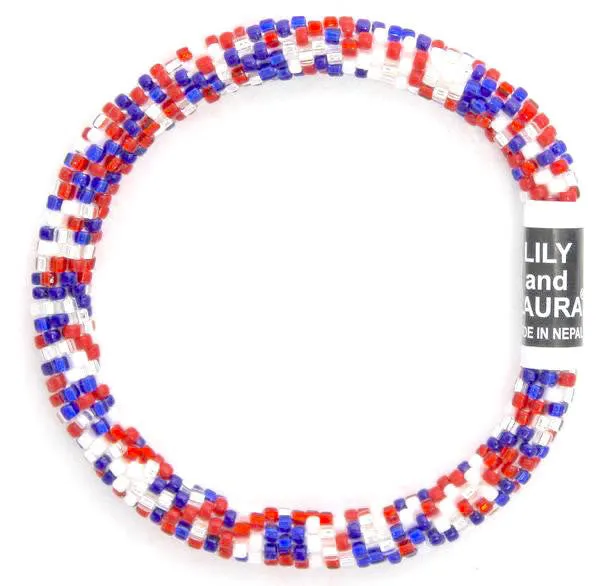 Red and Blue Football Stack