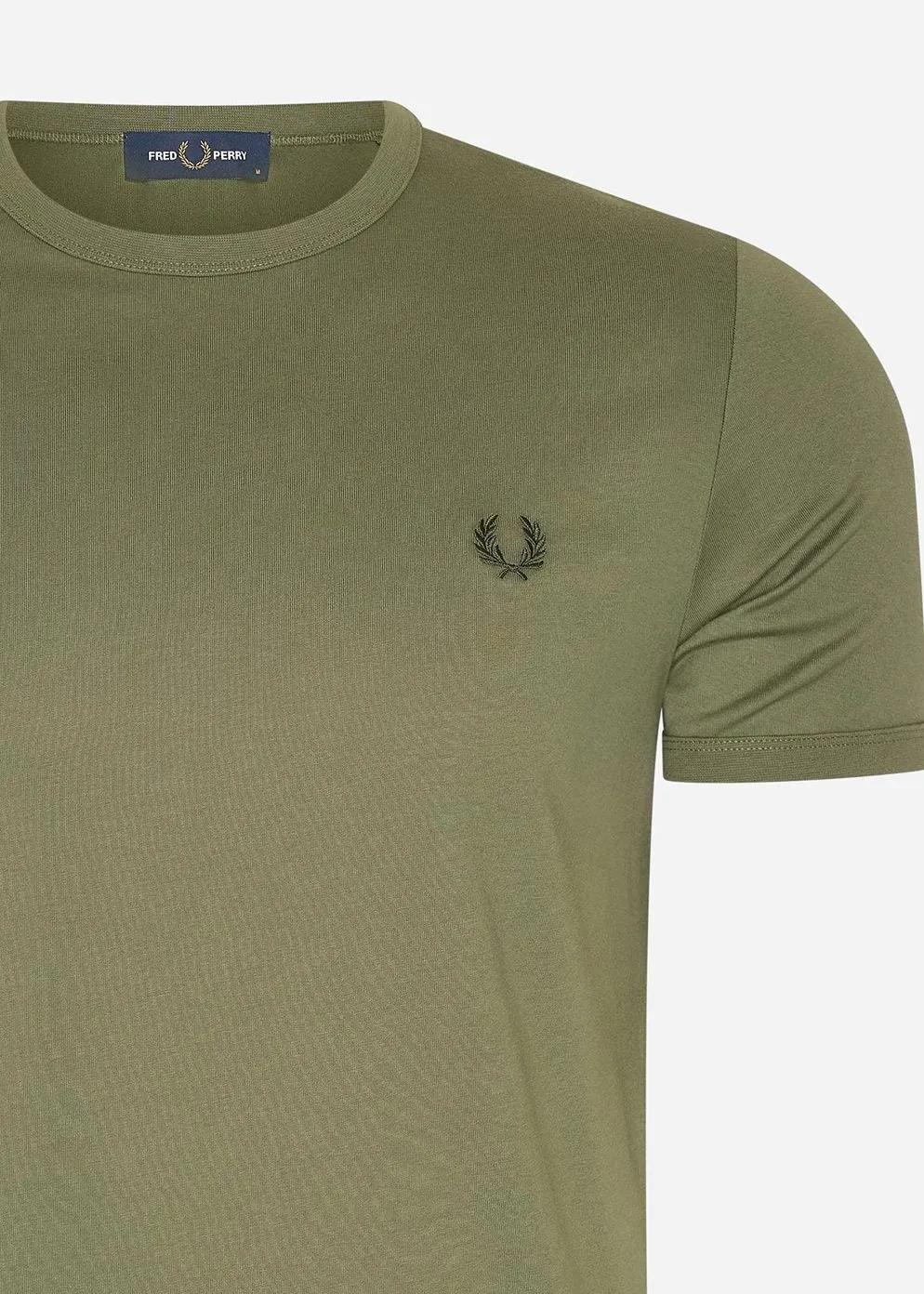 Ringer t-shirt - laurel wreath green