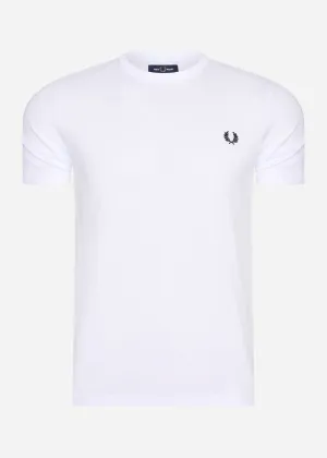 Ringer t-shirt - white