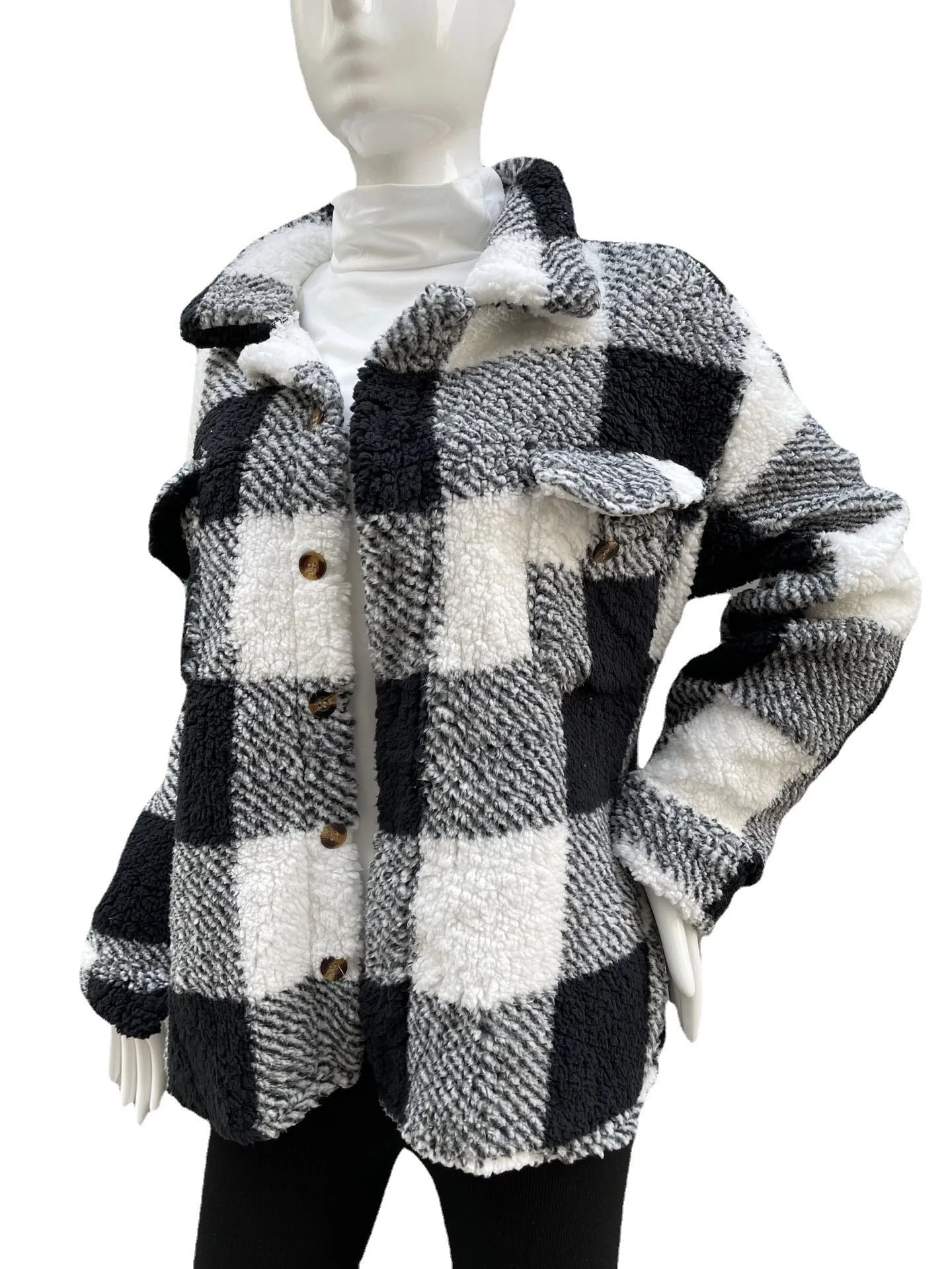 Savanna Serenade Plaid Coat