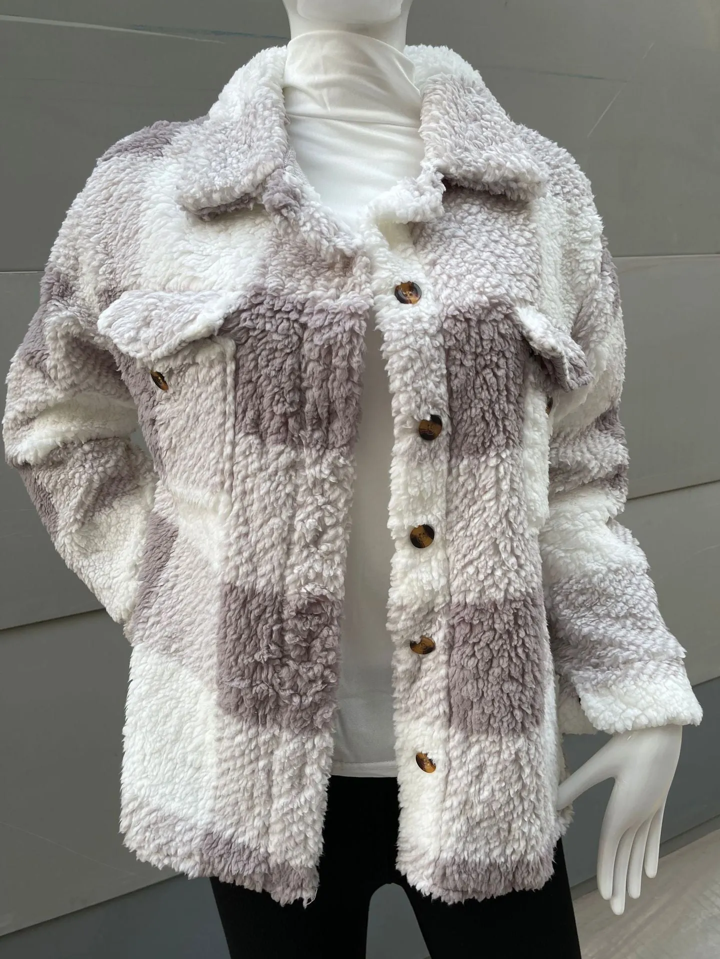 Savanna Serenade Plaid Coat
