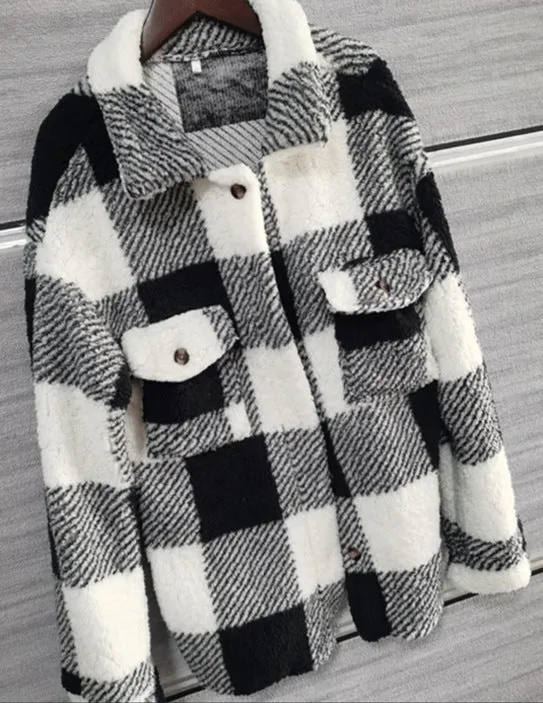 Savanna Serenade Plaid Coat