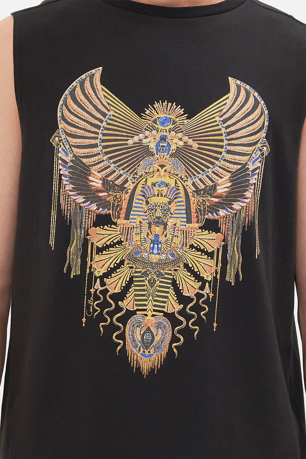 SLEEVELESS T-SHIRT THEY CALLED HER NEFERTARI