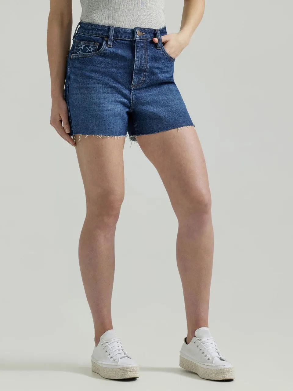 Wrangler Retro High Rise Bailey Shorts